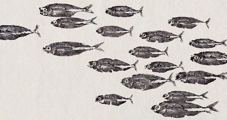 Gyotaku, o DNI dos peixes guardado em papel
